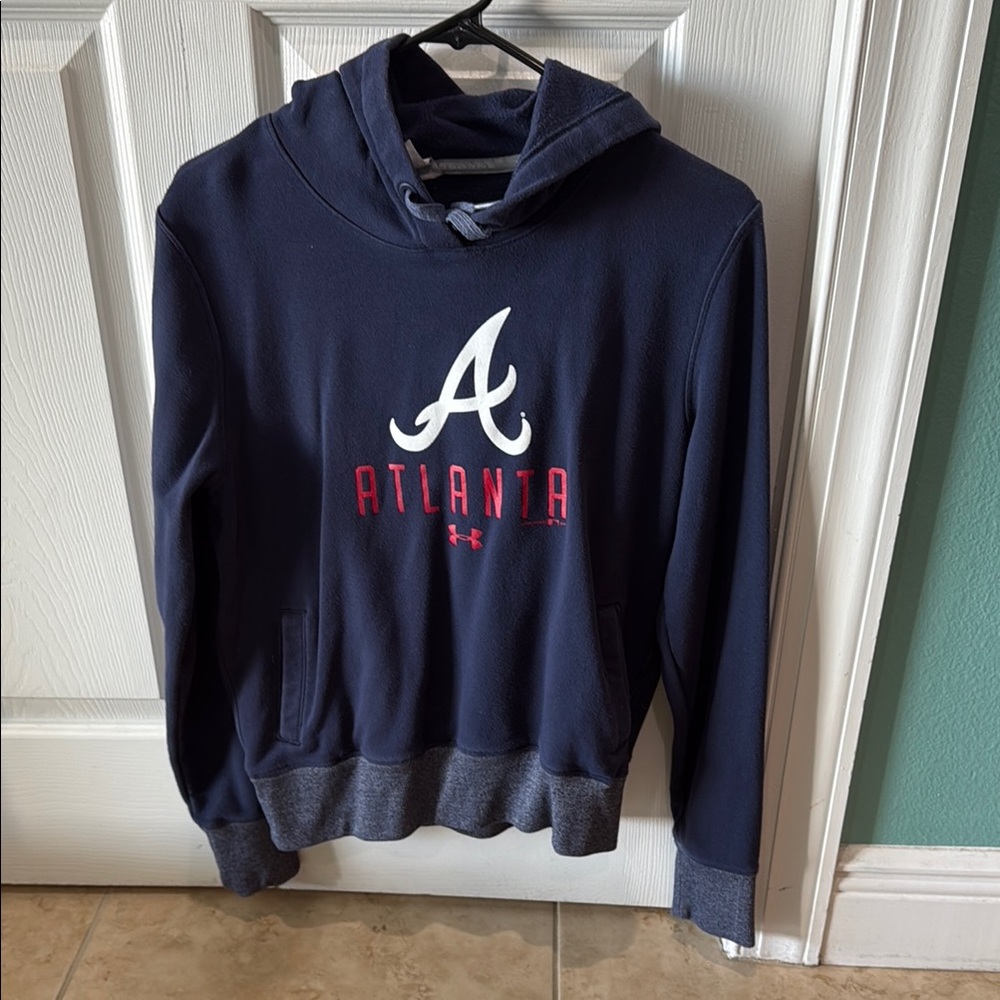 Atlanta Braves Under Armour Men’s Navy Hoodie